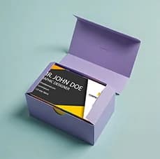 business card boxes
