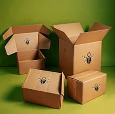 corrugated boxes