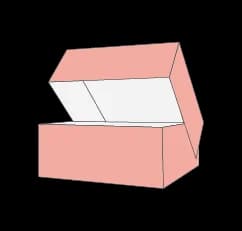 4 corner tray with lid