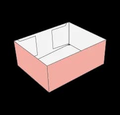 four corner tray