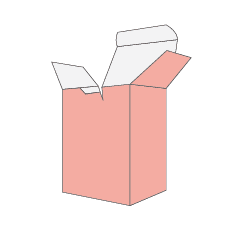reverse tuck end with lock